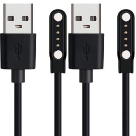 Blueshaweu Charging Cable Compatible with Sanoto Bone Sound Headphones X2 / DG08, Cable Charger Charging Station for SANOTO X2 / DG08 Bone Sound Headphones (Black + Black)