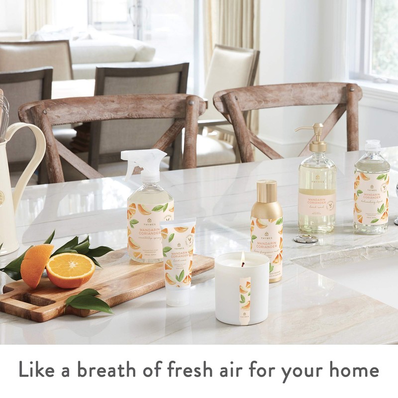 Thymes Candle - 8 Oz - Mandarin Coriander