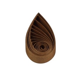 ODETOJOY Quilling Paper Strips 10 mm Brown Quilling Strips 1 cm Quilling Paper Pack of 120 Length 52 cm Brown