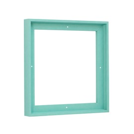 Pixy Canvas Floater Frame 14x14 for 3/4 (0.75) inch Deep Canvas Paintings/Canvas Prints/Wood Canvas Panels/Wall Art/Wall Decor/Home Decor/Artwork (Lucite Green, 14 x 14 inch, Square)