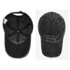 Vintage Soft Top Baseball Cap Distressed Sun Hat Letter Embroidery