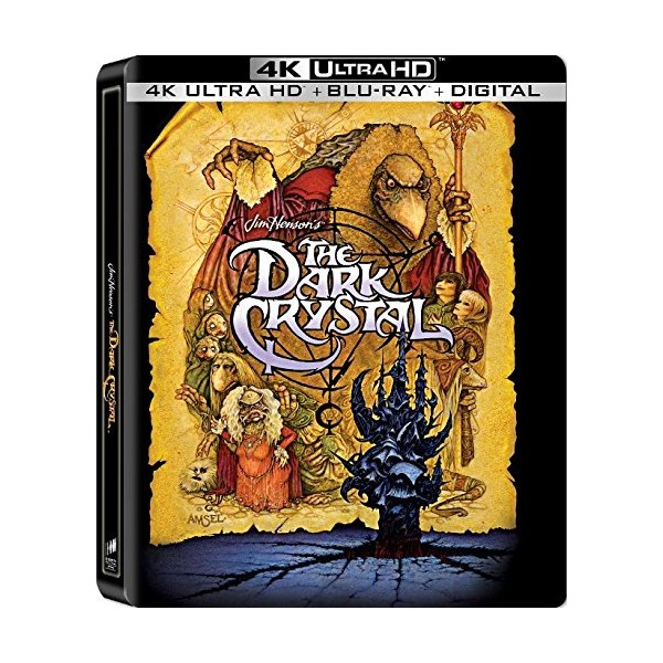 The Dark Crystal Steelbook (4K Ultra HD+Blu-ray+Digital)NEW-Free S&H w/Tracking