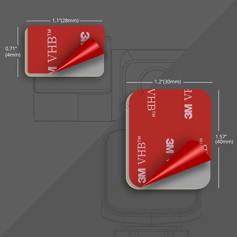 Double-Sided Adhesive Pad and Electrostatic Film – VHB Mounting Tape