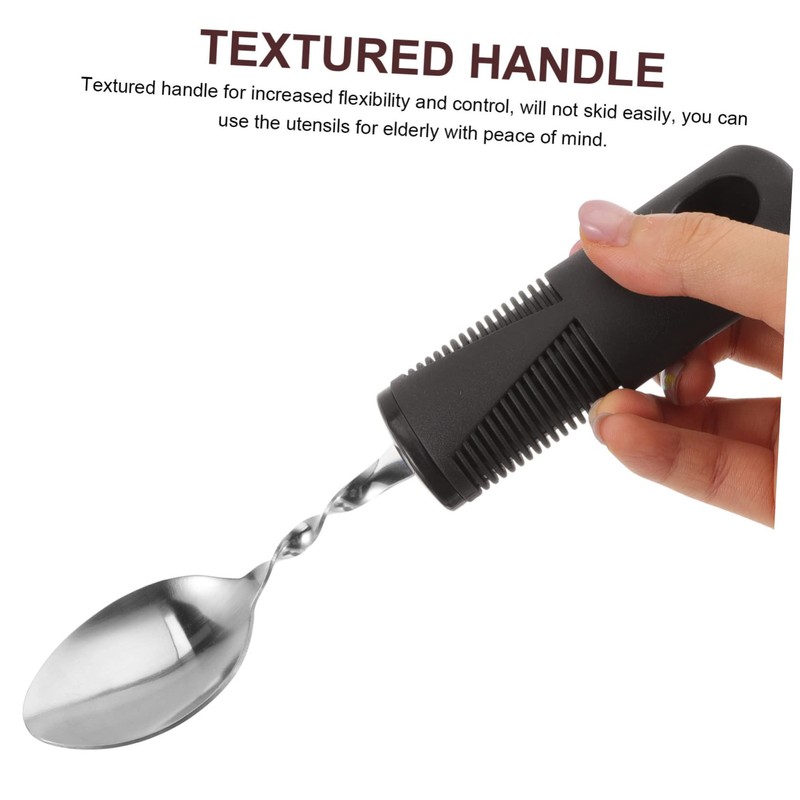 SOLUSTRE 3-Piece Flexible Cutlery Portable Utensils Cutlery Made of Stainless