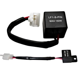 1 x Universal Motorcycle Quad Flasher Indicator Relay LED Indicator 12 V Flasher