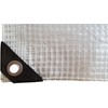 Clear & reinforced tarpaulin ground fly sheet (2m x 4m,