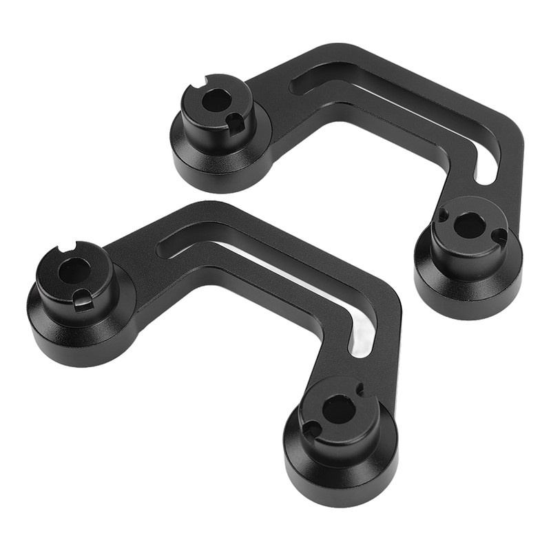 Pair A Pillar Windshield Light Mounting Bracket Replacement for Jeep