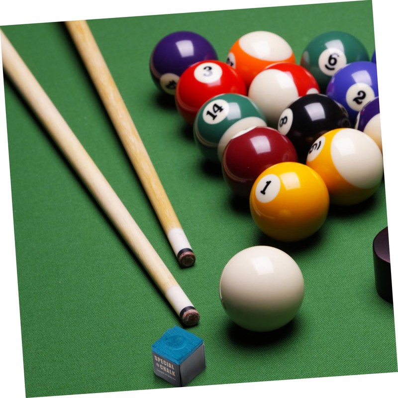 GRIRIW 12Pcs Professional Pool Table Cue Chalk A Grade Billiards