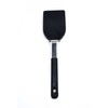 RSVP International Kitchen Tool Collection Flexible Nylon Spatula, Stainless Steel