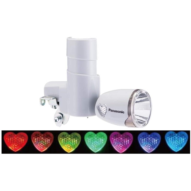 Panasonic LED generating lamp for bicycles, with 7 side illumination