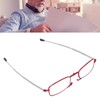 Elderly Foldable Reading Glasses Stainless Steel Blue Light Blocking Presbyopic
