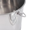 KONKENIE 14L Stainless Steel Bucket with Lid & Handle Coffee