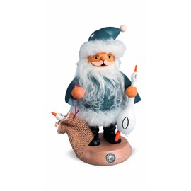 German incense smoker Santa Claus, height 18 cm / 7 inch, original Erzgebirge by Mueller Seiffen