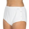 Suprima 1-269-001 Cotton Briefs with Press Studs Size 4850 White