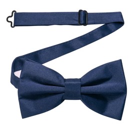 MAIANY Men's Bow Tie Black/Red: Pre-Tied Bow Tie with Adjustable Band, Elegant Suit Bow for Wedding, Prom, Carnival and Spring Festival, darkblue