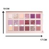 Paleta Huda Beauty The New Nude 18 Sombras Waterproof Axiu