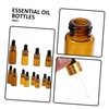 PACKOVE 12Pcs Leakproof Glass Dropper Bottles Portable Small Essential Oil