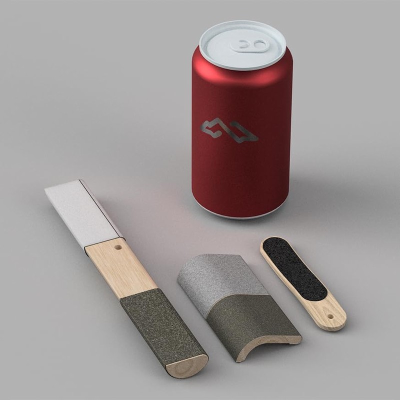 Skin & Callus Sand File for Climbers, Hands, Fingers, Palms