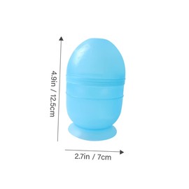 Outanaya 2pcs Hair Color Mixing Cups Shaker Bowls for Hair Dyeing Non- Design Reusable and Convenient for Coloring