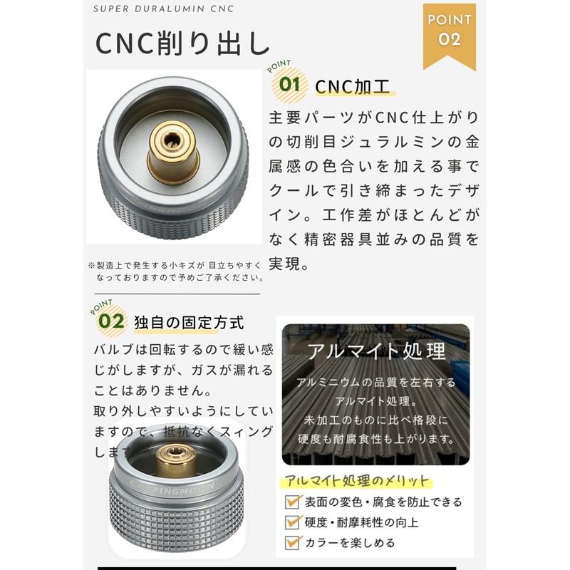 CAMPING MOON Z08 Cans CV270 CV300 CV470 Equipment OD Can