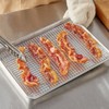 Professional Cross Wire Cooling Rack Half Sheet Pan Grate -