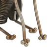 Metal Cat Figurine Innvoative Fun Hand Crafted Spring Cat Sculpture