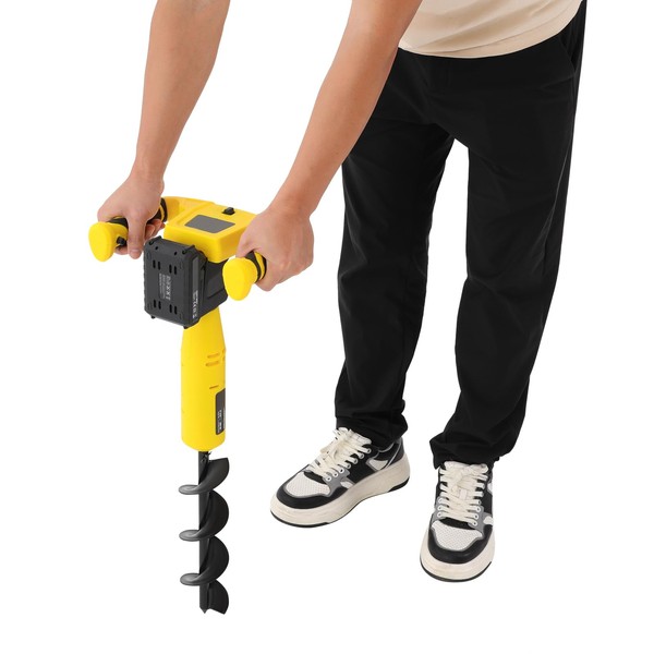 COFECO Post Hole Digger, 20V 350W Cordless Post Hole Digger
