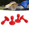 Alomejor 4Pcs Proof Camping Tent Poles Awning Rod Support Bar