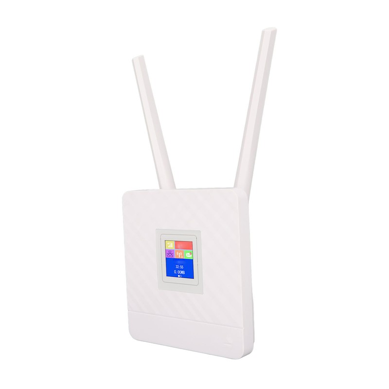 4G LTE CPE WiFi Router 3 Network Interfaces Improved Signal