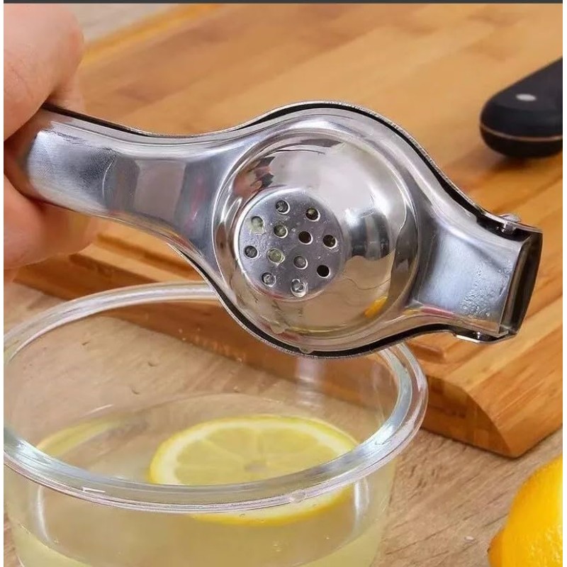 Manual Citrus Juicer, Stainless Steel Lemon Squeezer, Heavy Duty Hand