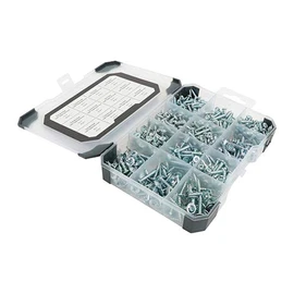 TIMCO Self-Tapping Silver Screws Mixed Tray - 515pcs