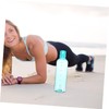 KOMBIUDA Portable Transparent Water Bottle with Scale Capacity Sealed Drinking