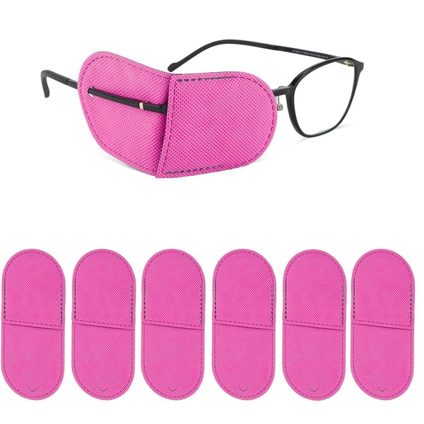 Eye Patches for Glasses - 6pcs Non-Woven Fabric Large Size