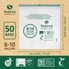 Compostable Trash Bags - Compost Bags with Drawstring - 100%