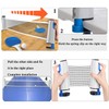 YOUYIKE Extendable Table Tennis Net, 190 cm (Max) Table Tennis