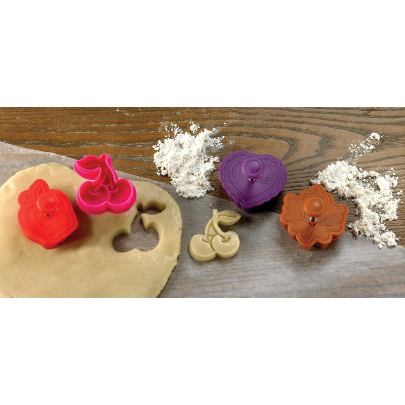 Mrs. Anderson’s Baking Pie Crust Cookie Cutters, BPA Free, Set