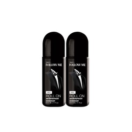 FOLLOW ME [Twin Pack] Follow Me Men Roll On Deodorant 60ml