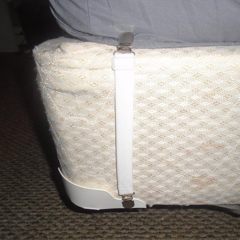 BBDOU Bed Sheet Clips Straps Sheet Holder Mattress Clips, Adjustable