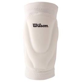 Wilson WTH2500 Rodilleras Vóleibol Estandar para Adultos, Color Blanco