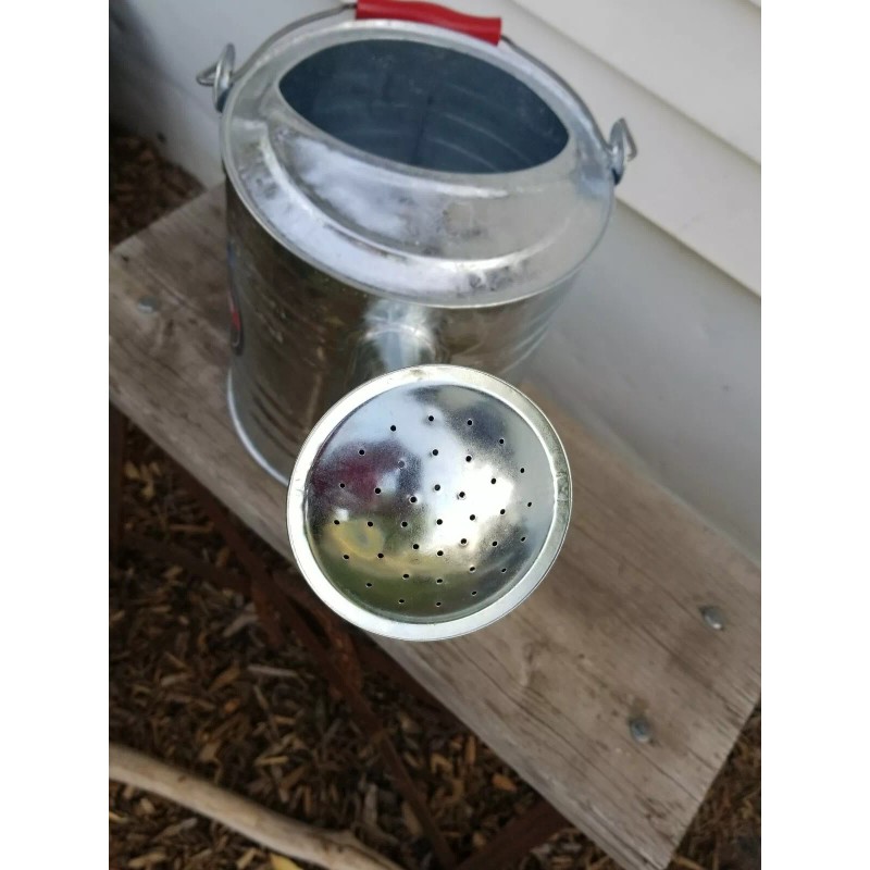 Behrens Galvanized Steel Watering Can 2 Gal Quality Weather Resistant
