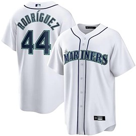 Outerstuff Youth Julio Rodriguez Seattle Mariners Replica Home Jersey (as1, Alpha, x_l, Regular, Youth X-Large (18-20)) White