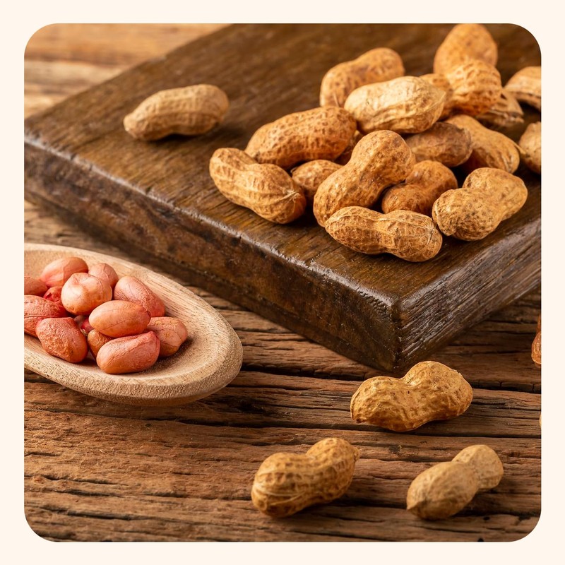 Wellsley Farms Unsalted and Roasted In-Shell Peanuts - USA Grown