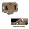 JFFCESTORE Tactical Admin Phone Platform Molle Cell Phone Holder Carrier