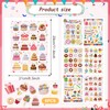 KERANEET Sticker Birthday Sticker Children's Happy Birthday Sticker Birthday Party