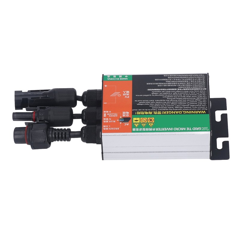 MPPT Solar Grid Tie Inverter Pure Sine Waving Aluminium Alloy