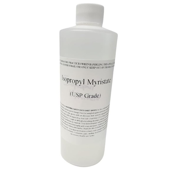 Isopropyl Myristate 500ml (16oz) Bottle High Purity