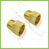 Brass Pipe Fitting Reducer Adapter 1/4" NPT Male Thread to
