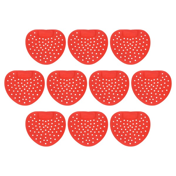 uxcell Urinal Screen Deodorizer, 10Pcs - Big Hole Anti-Splash Urinal