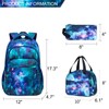 LEDAOU Backpack for Teen Boys Girls School Bags Kids Bookbags