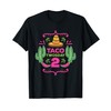 Taco Twosday 2nd Birthday Gift for Kids Boy Girl T-Shirt